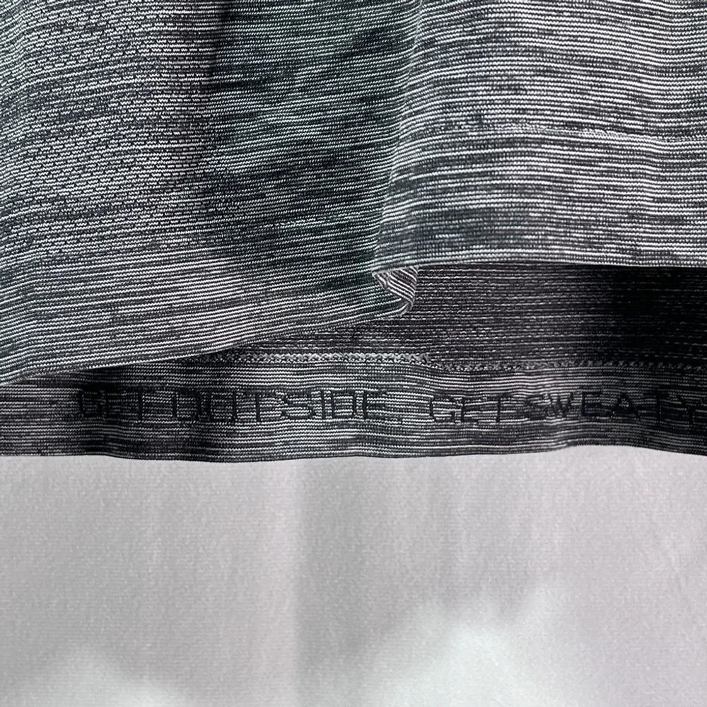 Lululemon Mens Metal Vent‎ Heathered Grey L/S T-Shirt Size Large EUC - Picture 7 of 8